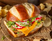 Un burger moins riche en lipide que le burger classique et 100 % veggie.