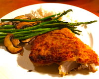 Filets de poisson panés au curry