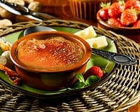 Crème brûlée à l'Emmental de Savoie