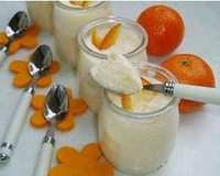 Mousse à la clémentine de Corse