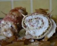 Sauté en bouche de poulet à la moutarde