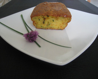 Cake saumon et ciboulette
