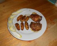 Des pommes de terre légèrement relevées comme au fastfood pour accompagner des viandes grillées.