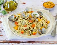 On vous propose une variante au potimarron de la célèbre recette italienne des pâtes aux palourdes, pour changer des traditions. Le mariage entre…