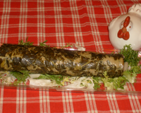 Roulé aux blettes , jambon et Saint Moret