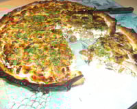 Quiche aux champignons forestiers et au porto