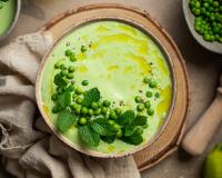 Cet ancien Top Chef partage sa recette de gaspacho froid de petits pois parfait pour la saison