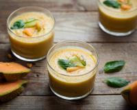 Soupe de melon au St Môret®