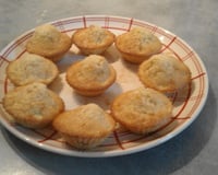 Muffins aux pommes et au miel