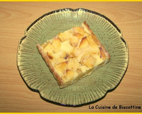 Tarte normande aux pommes et Calvados