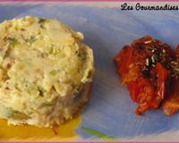 Voila donc une entrée toute légère ! Le résultat est vraiment sympa : accompagnée d'une compotée de tomates fraiches, cette entrée est simple mais bonne.