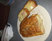 Cake aux saucisses et  feta