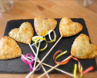Chaussons au poulet et légumes