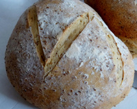 Pain italien aux graines de sésame dorées