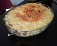Parmentier de bœuf aux poivrons