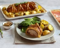 Le véritable filet mignon de porc en croûte