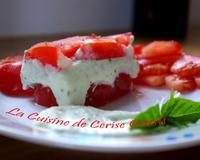 Trop simpliste de présenter une tomate mozza en tranches ;-)