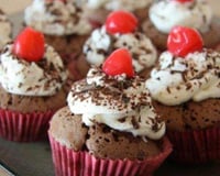 Cupcakes Forêt noire