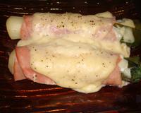 De bons poireaux à la sauce blanche
