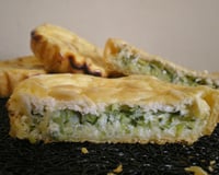 Tartelettes courgettes et fromage de brebis