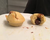 Muffins (cœur Nutella) maison