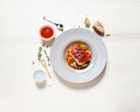 Une recette du Chef Étoilé Julia Sedefdjian pour Netto.