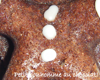 Petit bonhomme au chocolat !