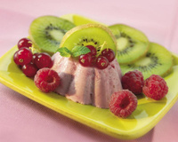 Panna cotta aux fruits