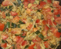 Courgettes façon ratatouille
