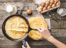 Recette de pâte à crêpes pour 8 personnes