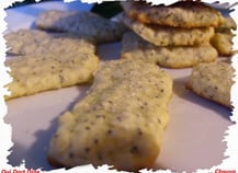 Recette Biscuits Apero Legers Au Pavot 750g