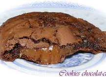 Recette Geants Cookies Au Chocolat Caramel Milka 750g