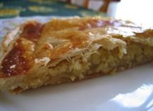 Galette des rois à la frangipane et aux pommes fondantes