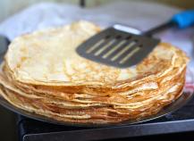 Crêpes sans œufs