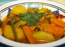 Tajine de légumes traditionnel