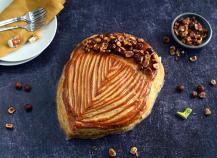 Galette des rois en forme de noisette