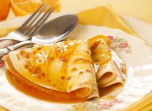 Crêpe suzette