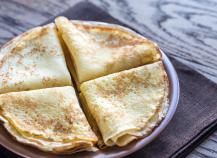 Crêpes pour allergiques au gluten et au lait végétal