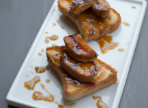 Toast foie gras