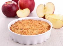 crumble aux pommes