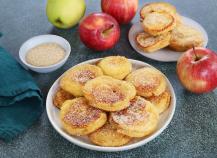 Beignets à la pomme sans friture