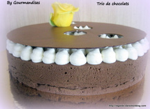 Recette Gateau Aux 3 Chocolats Au Companion En Video