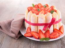 charlotte aux fraises