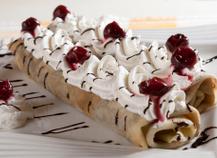 crêpes à la chantilly