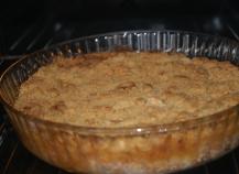 Recette Le Crumble Aux Pommes Du Chat Qui Tousse En Video