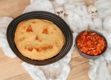 Quesadillas d'Halloween et sa sauce sanglante