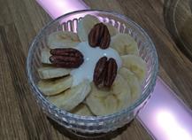 Banoffee crémeux à la vanille