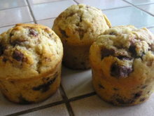 Muffins Trois Chocolat