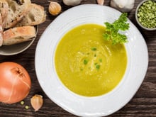 Soupe sublime de pois cassés