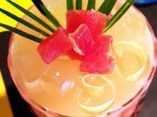 Cocktail au Pulco pamplemousse rose